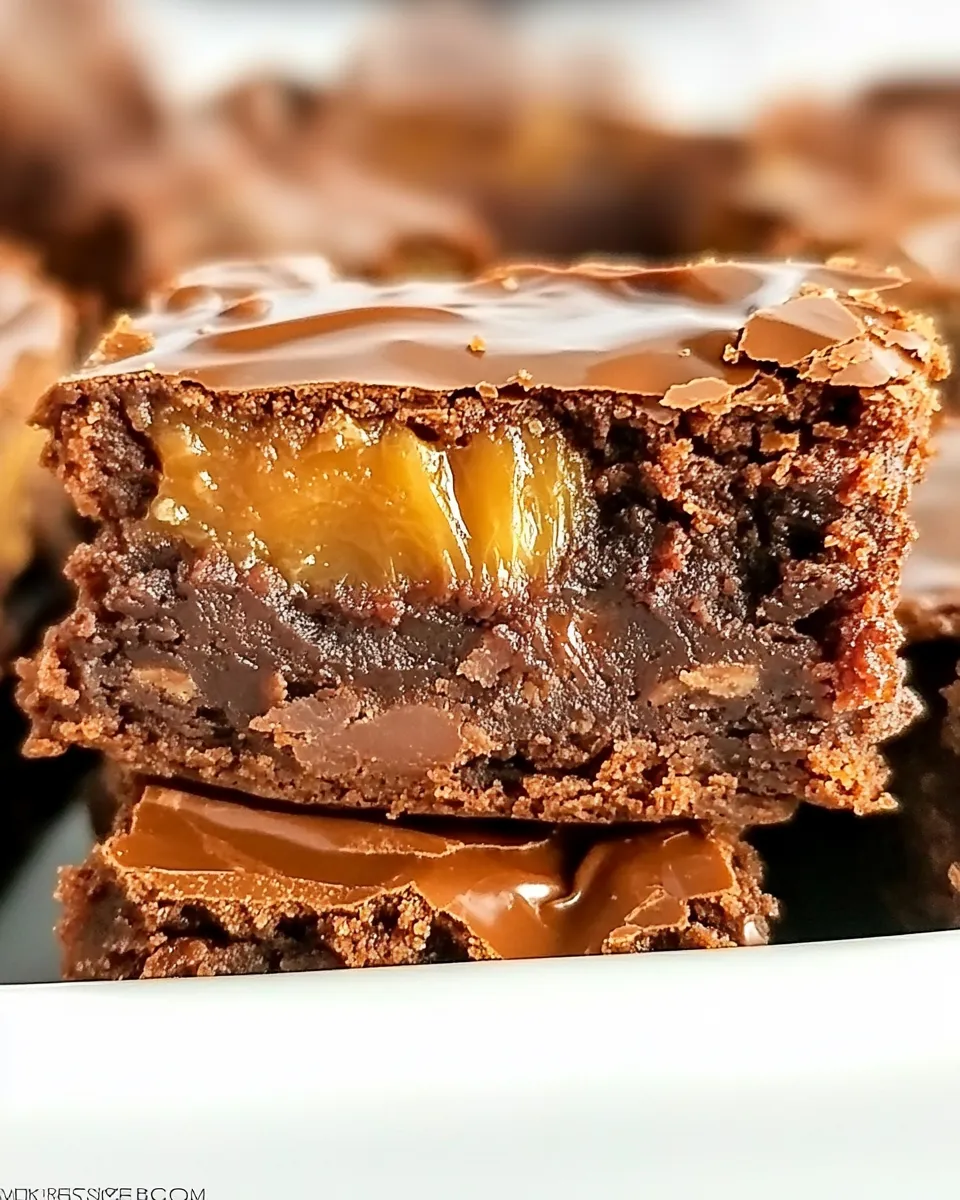 classic Snickers Brownies (ChocoSmash Bar Copycat) image