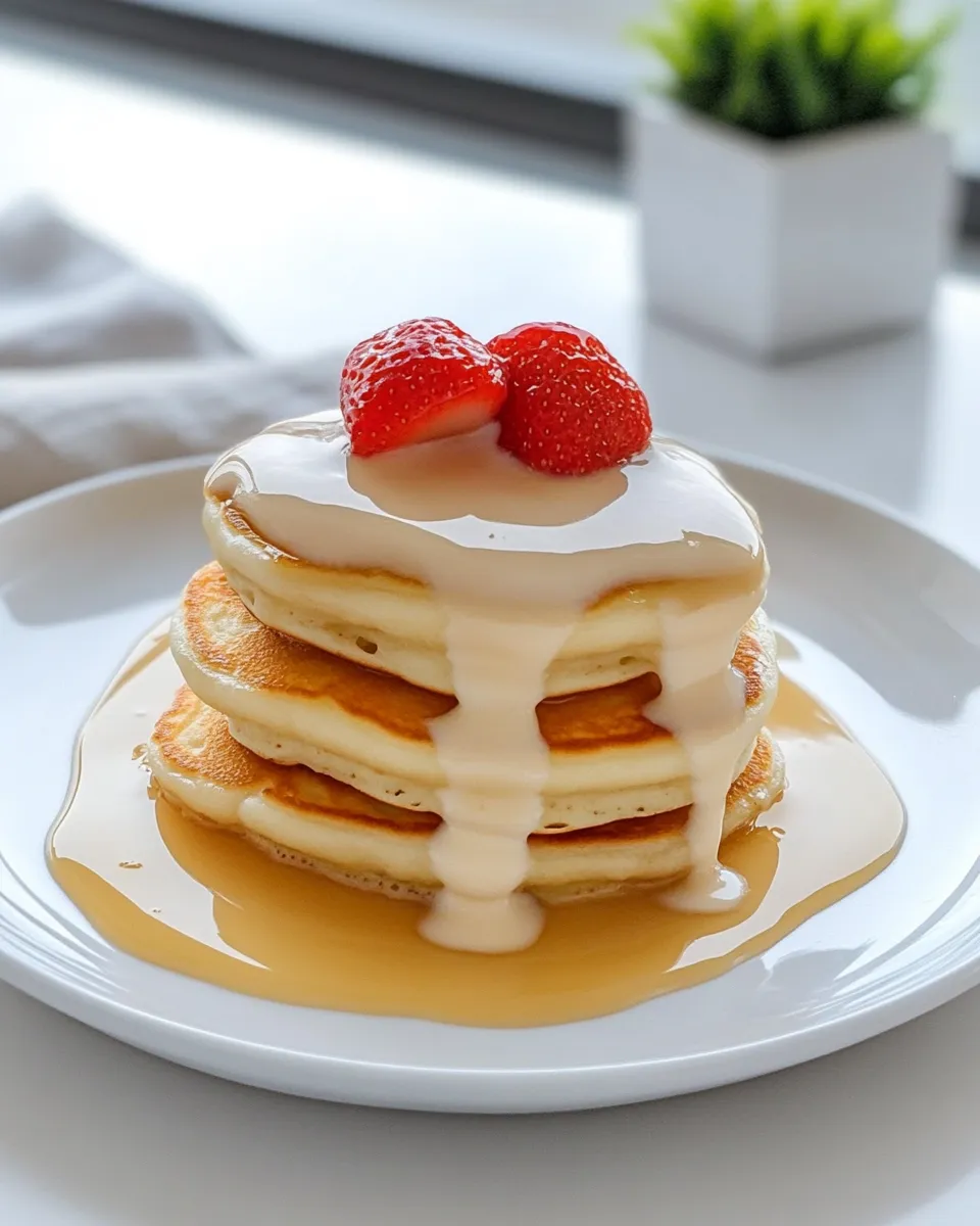 Homemade Sour Cream Pancakes photo