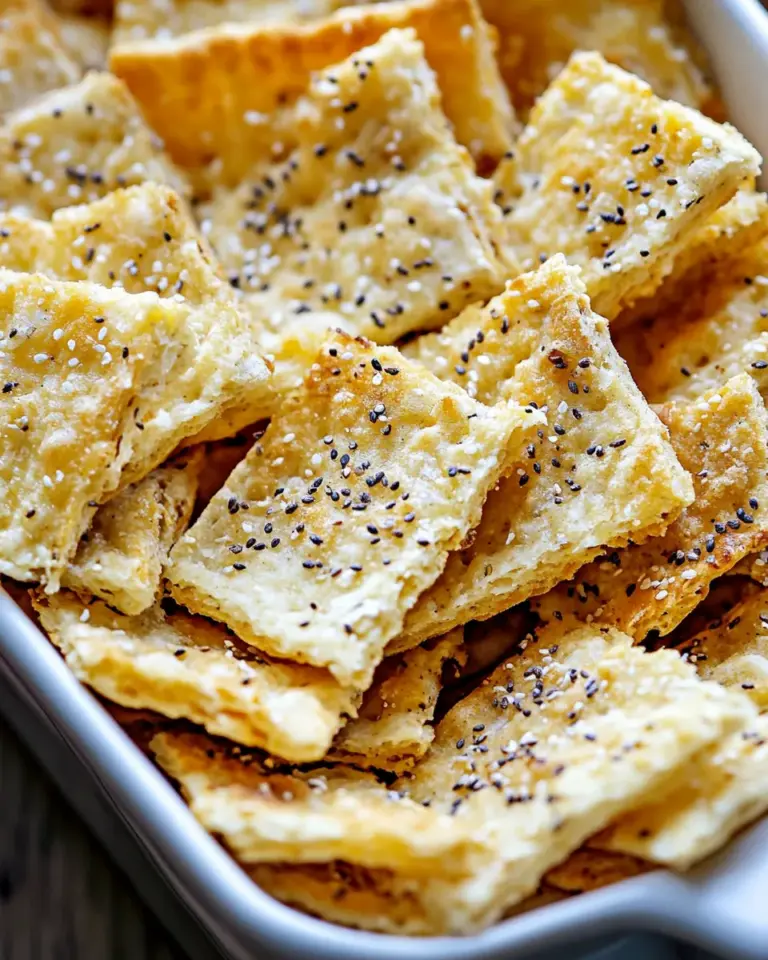 Homemade Sourdough Discard Crackers Recipe photo