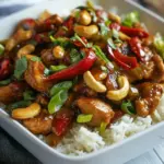Homemade Spicy Cashew Chicken photo