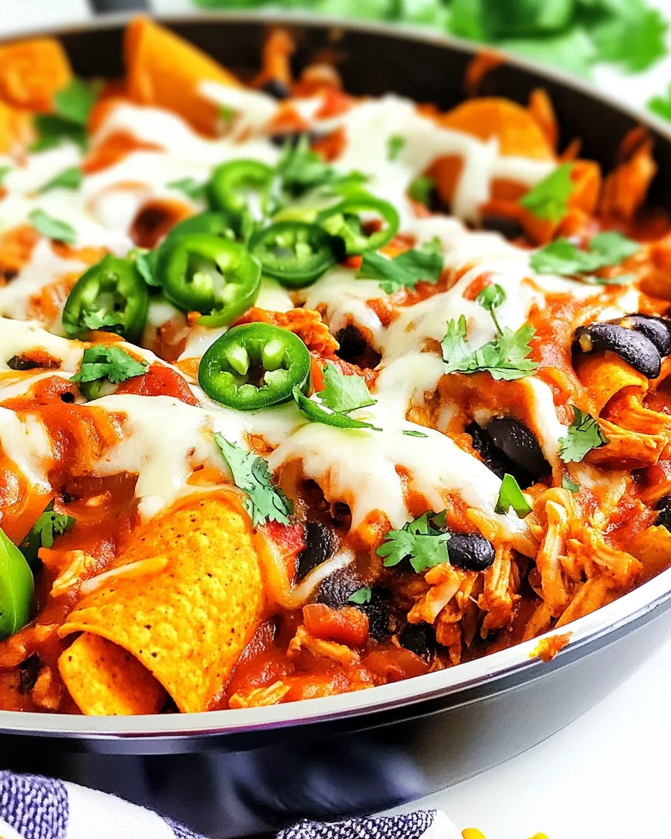 Delicious Spicy Chicken Enchilada Skillet dish photo