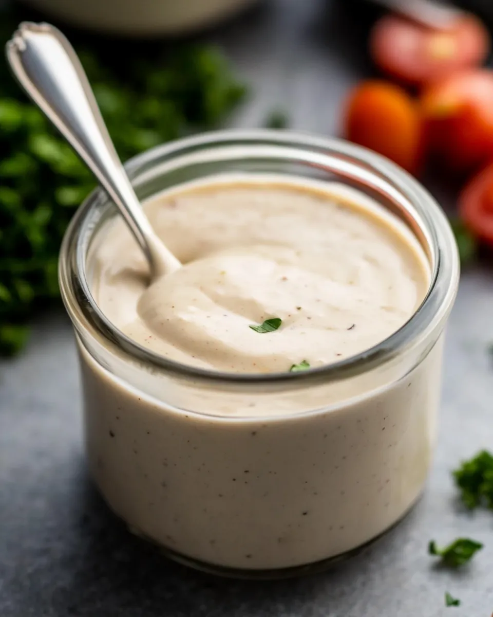Classic Spicy Ranch Dressing Recipe image