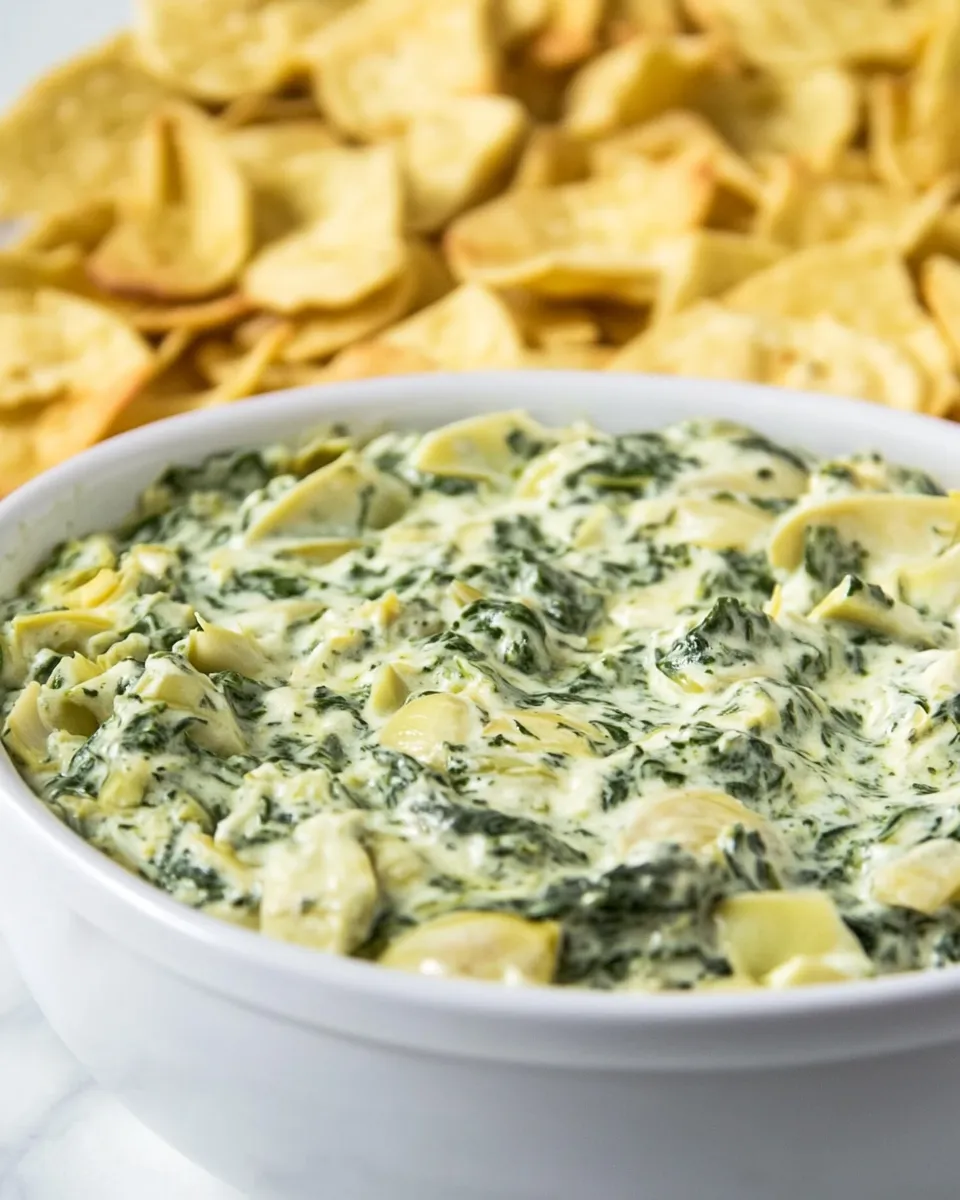 Homemade Spinach Artichoke Dip Recipe photo