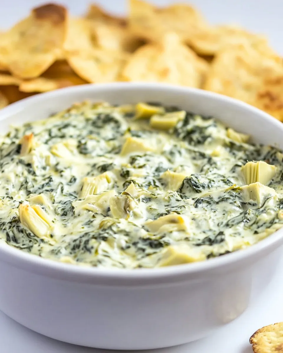 Classic Spinach Artichoke Dip Recipe image