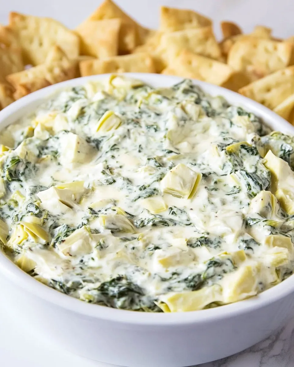 Easy Spinach Artichoke Dip Recipe recipe photo