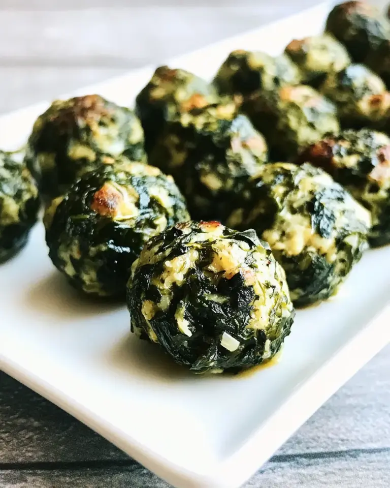 Homemade Spinach Balls photo
