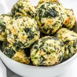 Homemade Spinach Balls - Keto Appetizer photo