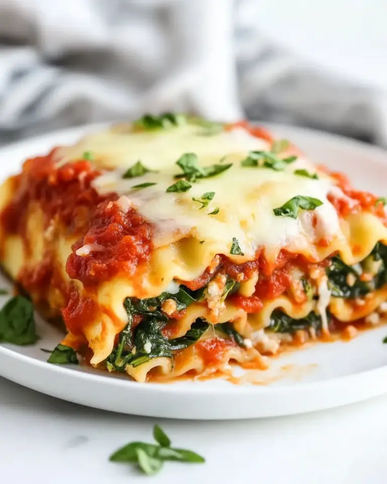 Homemade Spinach Lasagna Roll Ups photo