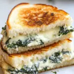 Homemade Spinach and Ricotta Grilled Cheese photo