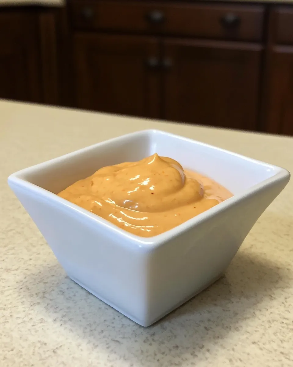 Delicious Sriracha Aioli Dipping Sauce shot