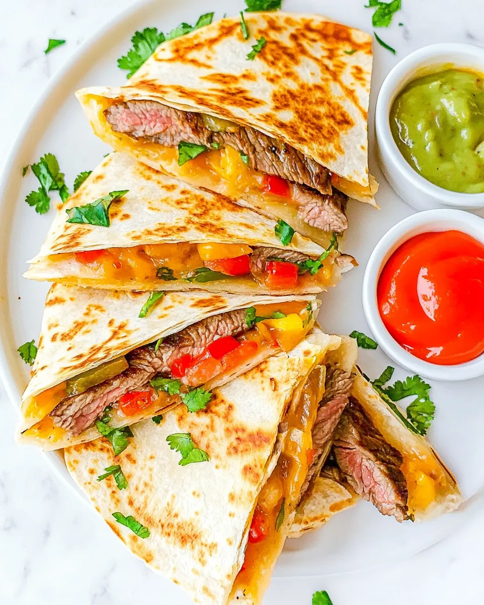 Homemade Steak Quesadillas photo
