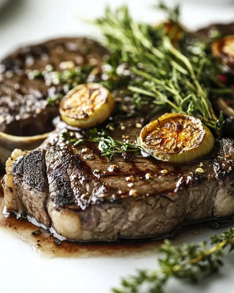 Homemade Steakhouse Steak photo