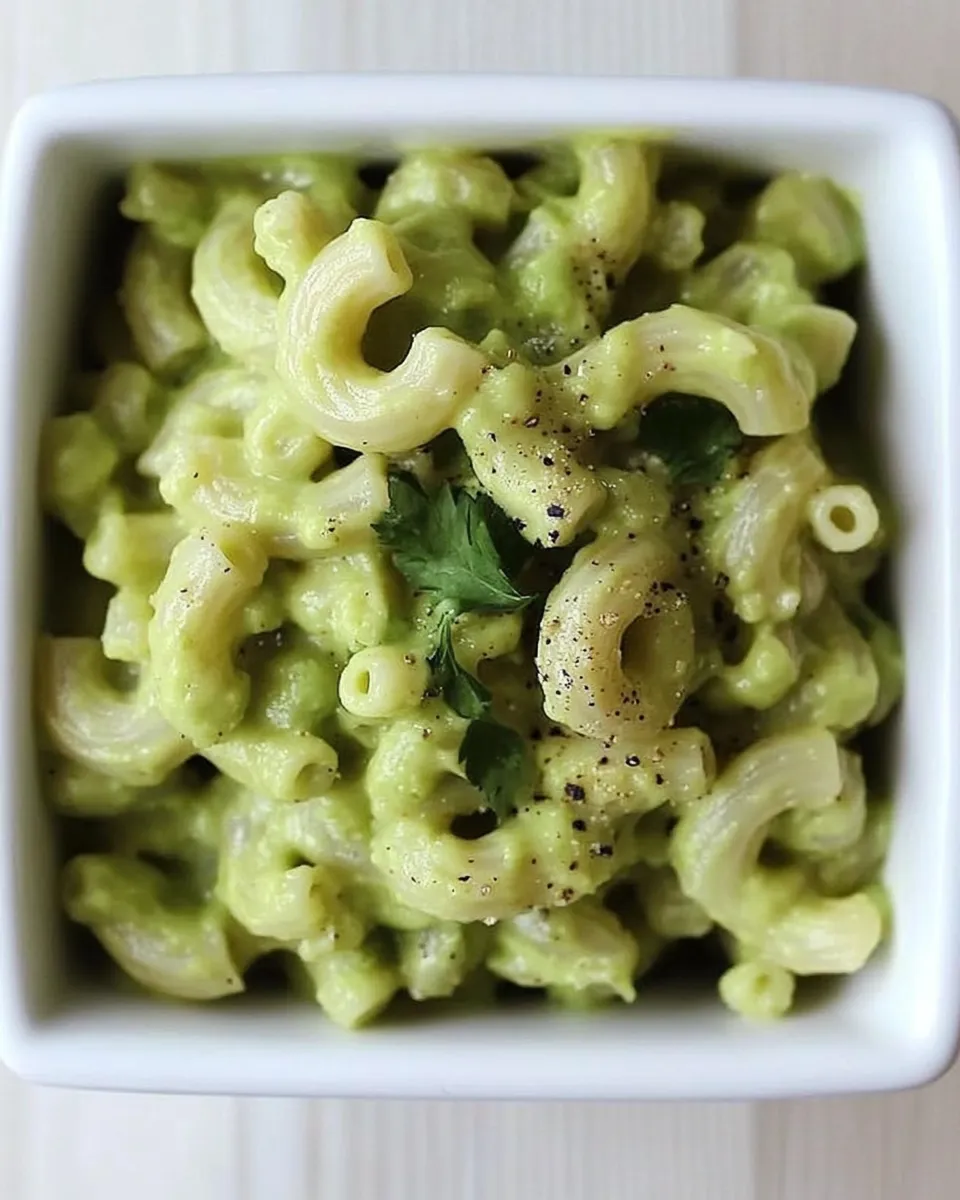 Classic Stovetop Avocado Mac and Cheese image