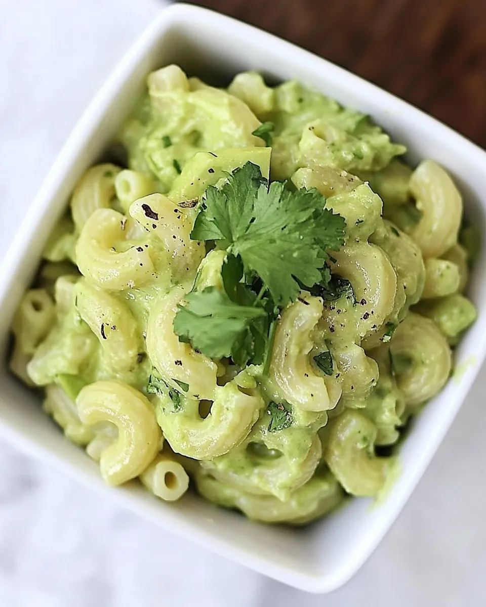 Easy Stovetop Avocado Mac and Cheese picture
