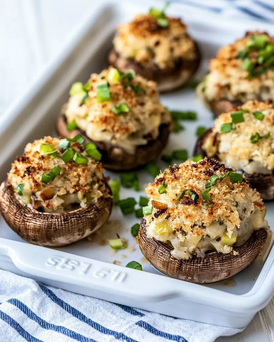 Homemade Stuffed Mushroom Recipe photo
