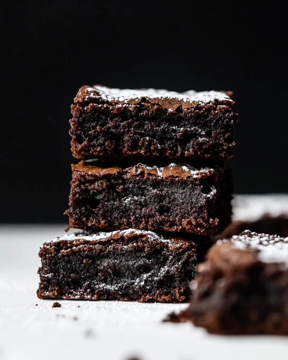 Delicious Sugar-Free Brownies plate image