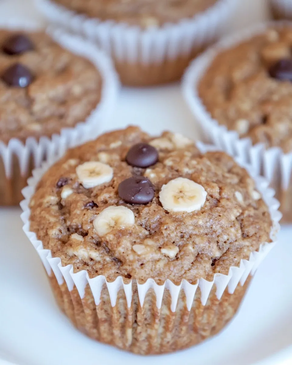 Homemade Sugar Free Banana Muffins photo