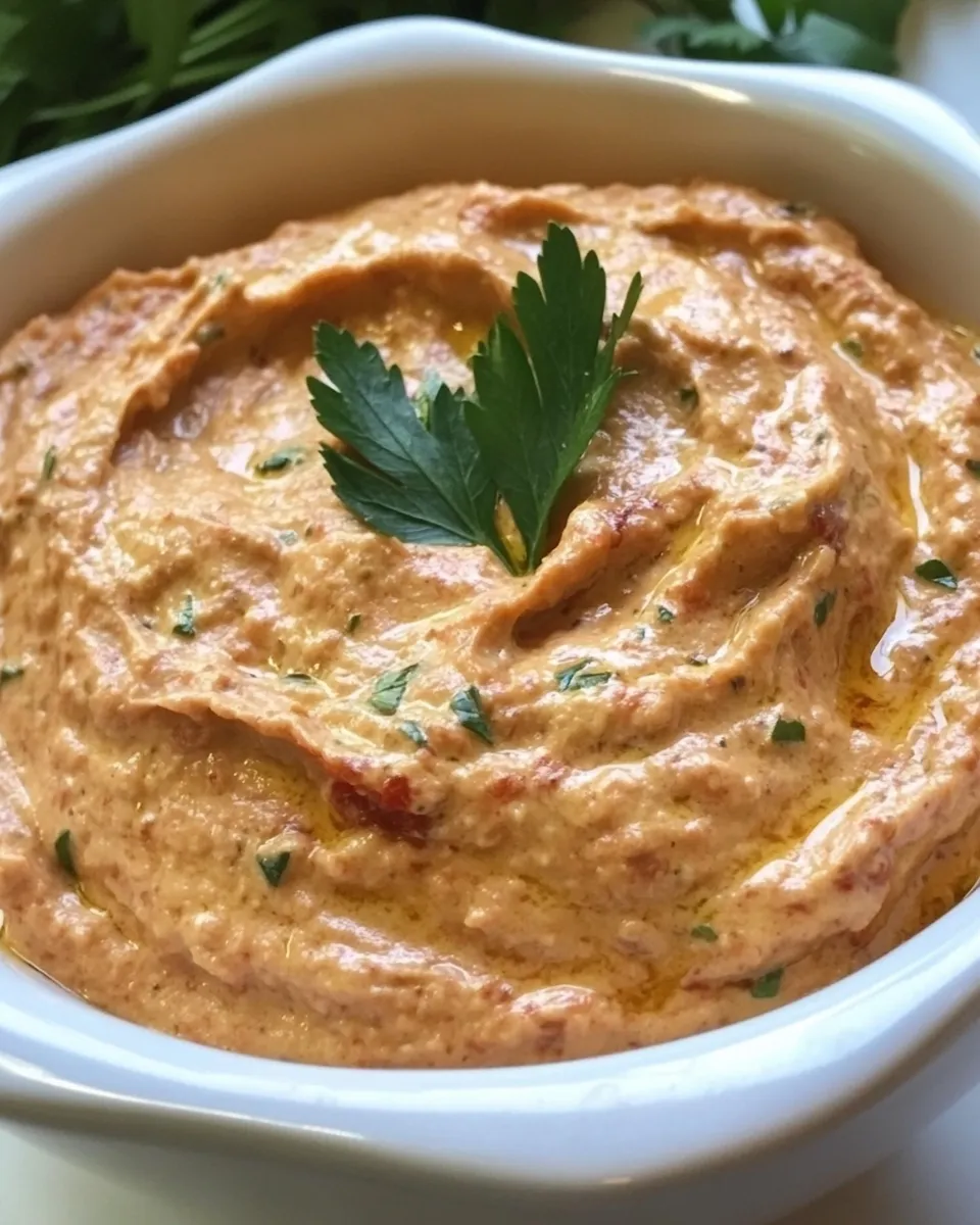 Easy Sun Dried Tomato Dip recipe photo