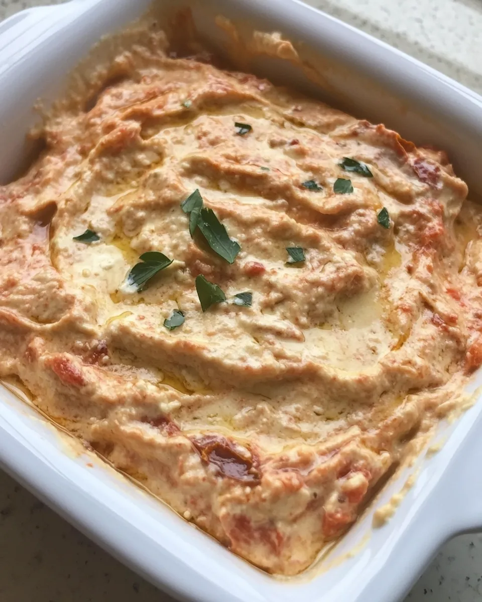 Delicious Sun Dried Tomato Dip dish photo