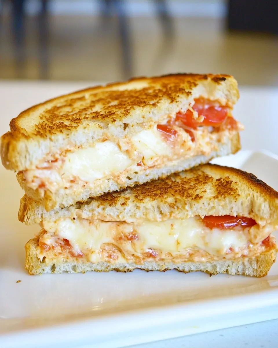 Delicious Super Frico Grilled Cheese Sandwich plate image