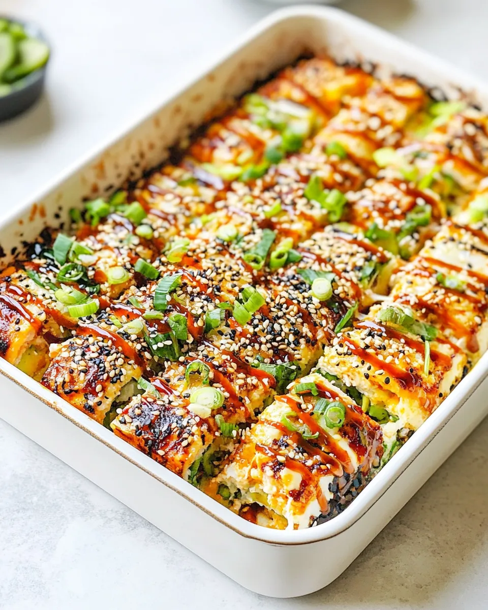 Easy Sushi Bake Recipe picture