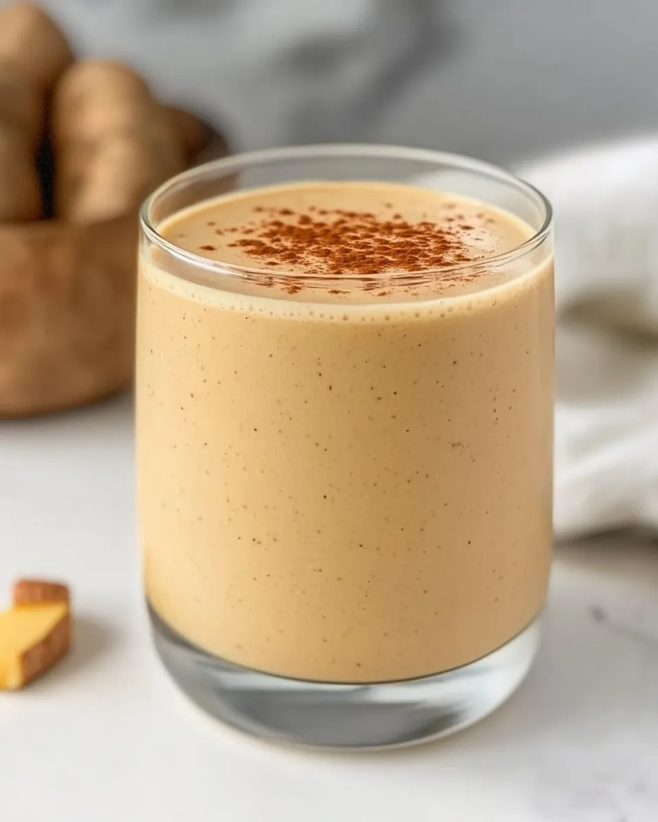 Homemade Sweet Potato Smoothie photo