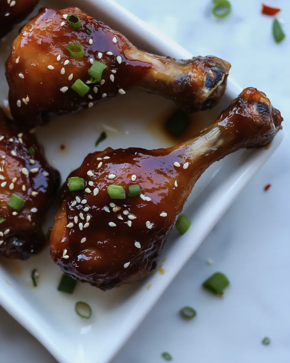 Homemade Sweet and Spicy Chicken Drumsticks photo