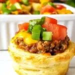 Homemade Taco Biscuit Cups photo