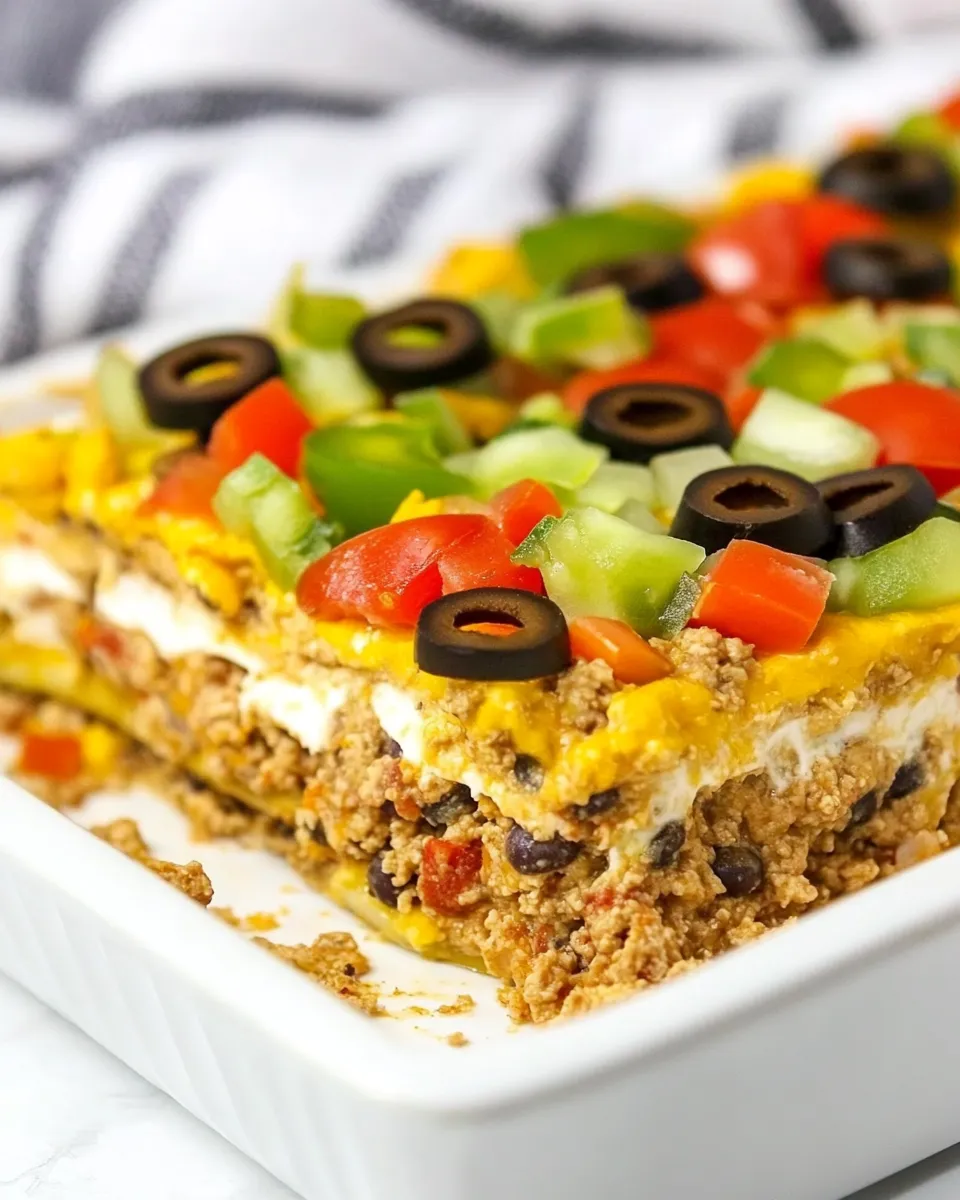 Homemade Taco Casserole Recipe photo
