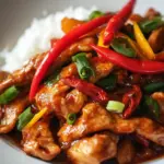 Homemade Thai Stir-Fried Chicken with Chile Jam photo