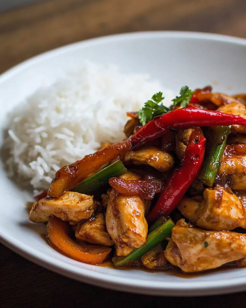 Classic Thai Stir-Fried Chicken with Chile Jam image