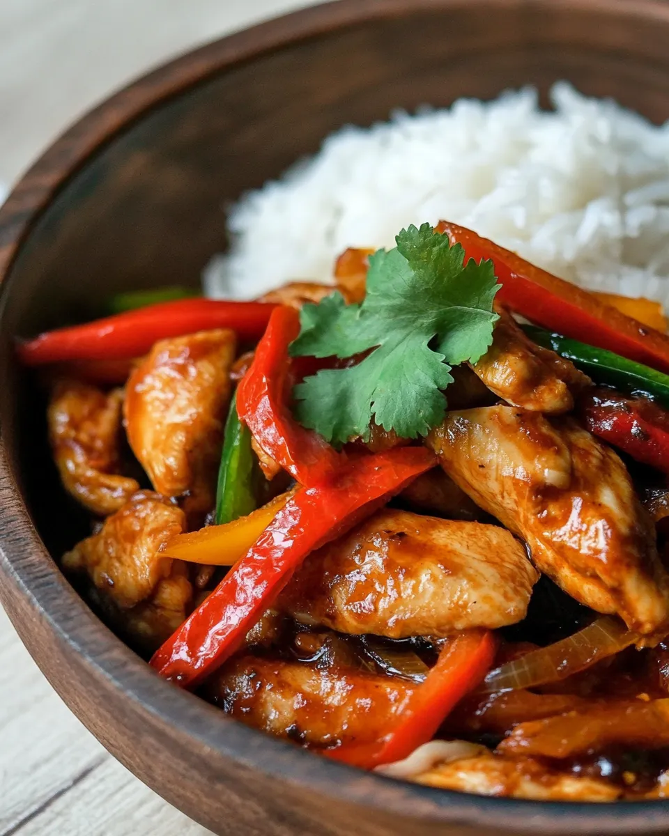 Easy Thai Stir-Fried Chicken with Chile Jam recipe photo