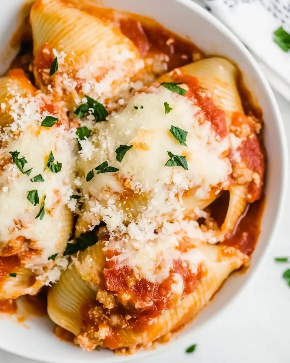 Delicious The Best Italian Stuffed Shells dish photo