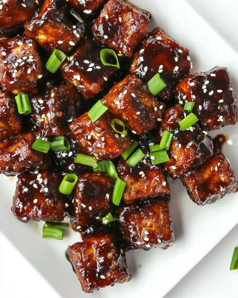 homemade The Best Marinated Tofu (Sticky, Crispy, Juicy) photo