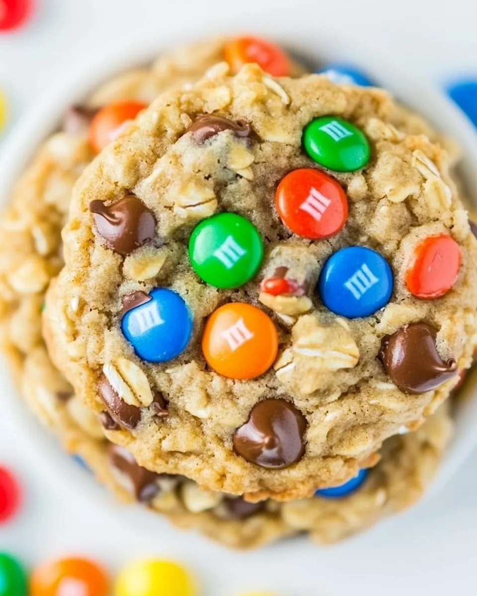 easy The Best Oatmeal M&M Chocolate Chip Cookies picture
