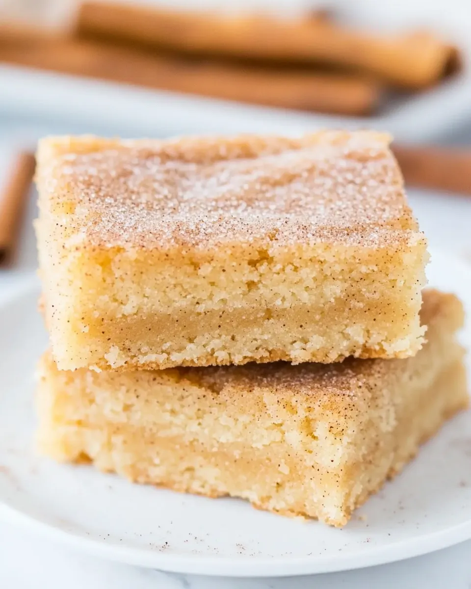 Classic The Best Snickerdoodle Bars image