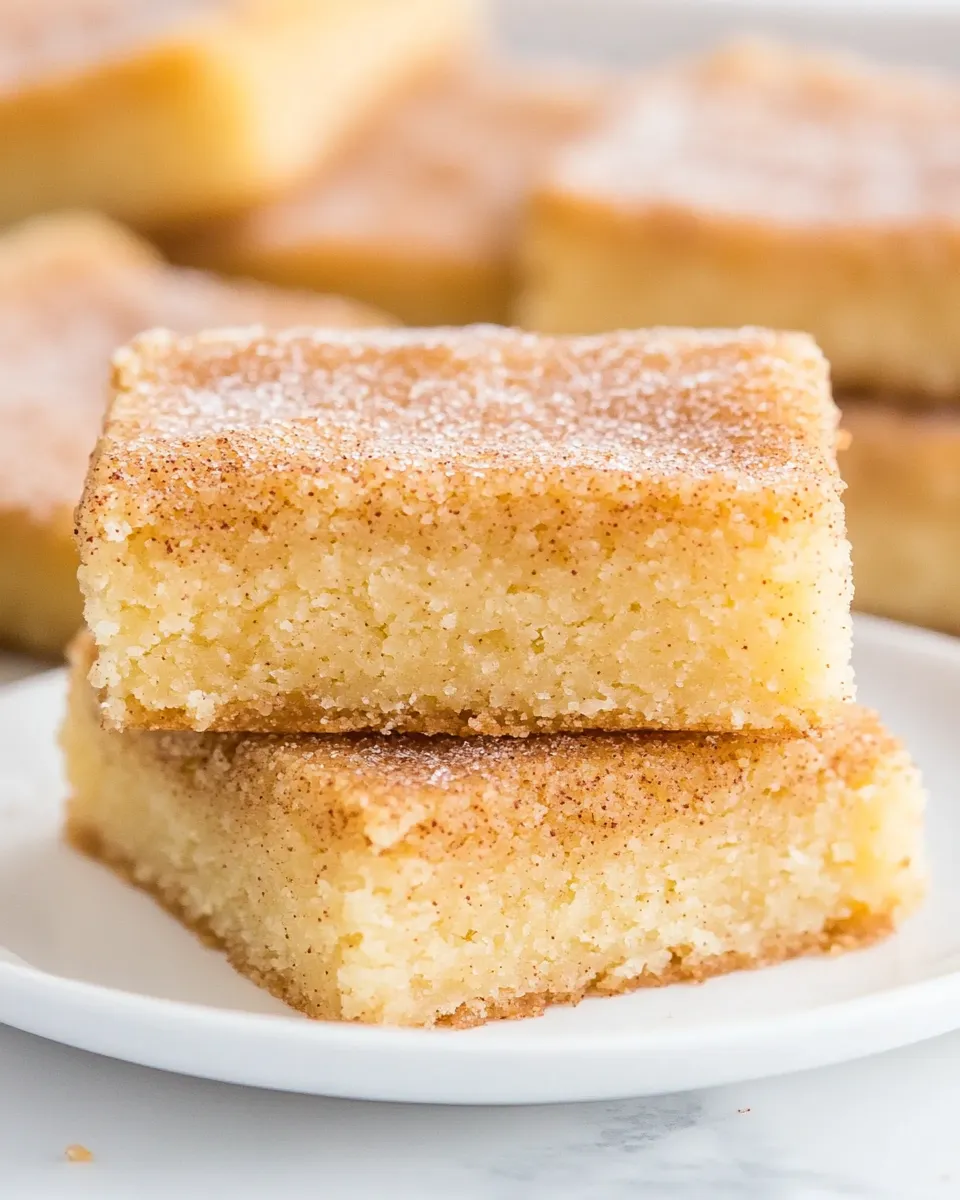 Easy The Best Snickerdoodle Bars recipe photo