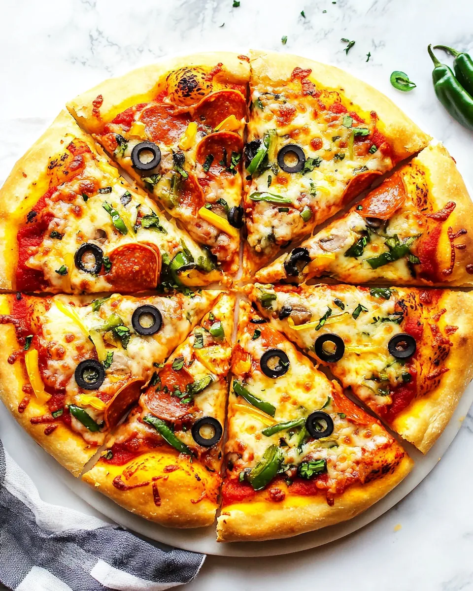 homemade The Easiest Homemade Pizza Ever! photo