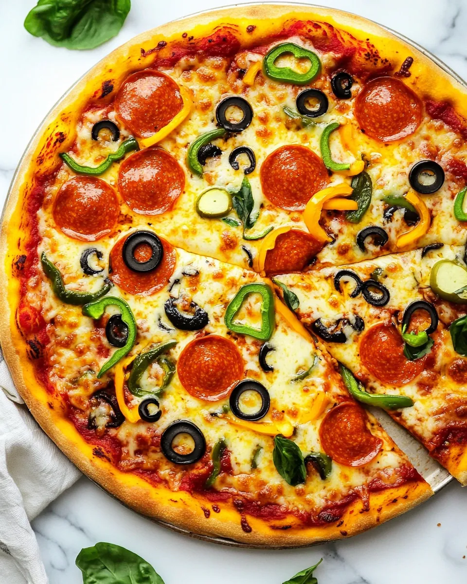 delicious The Easiest Homemade Pizza Ever! shot