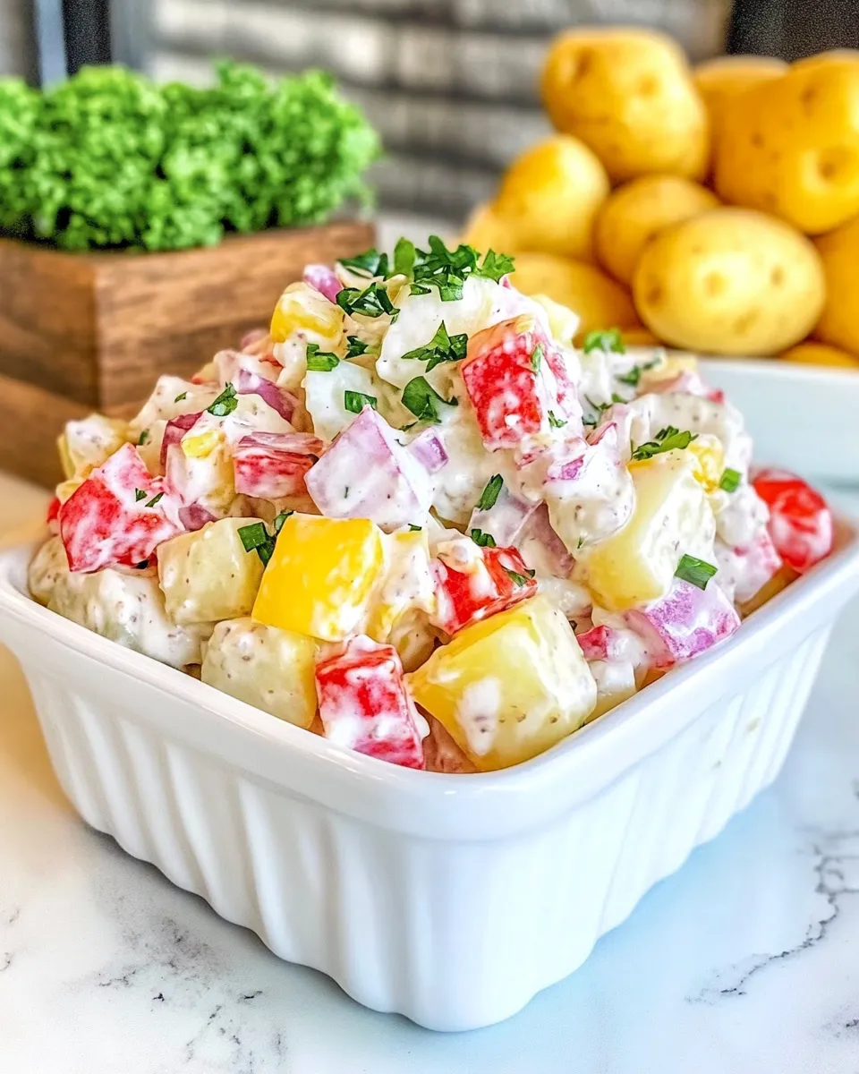 Delicious The Ritz Carlton Potato Salad shot