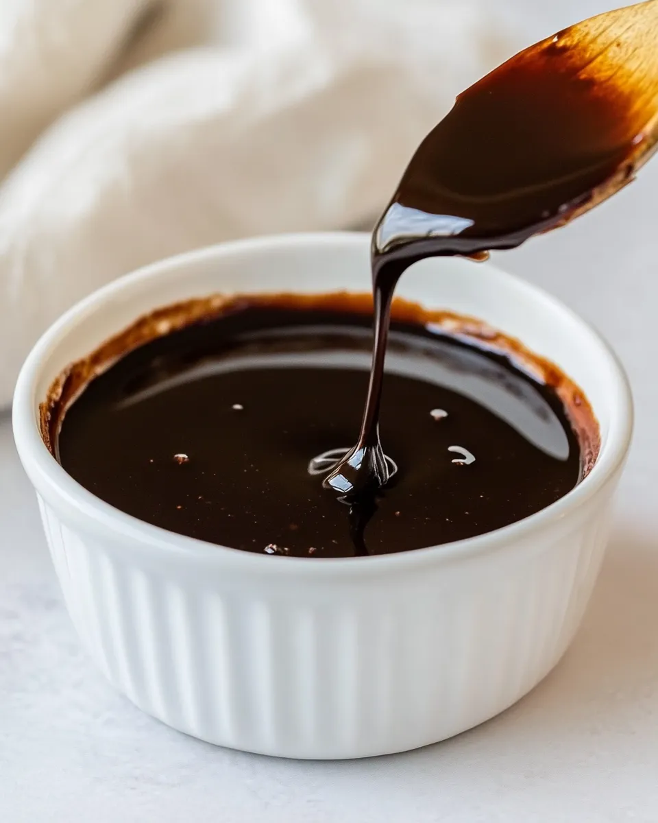 Classic Thick Homemade Chocolate Sauce image