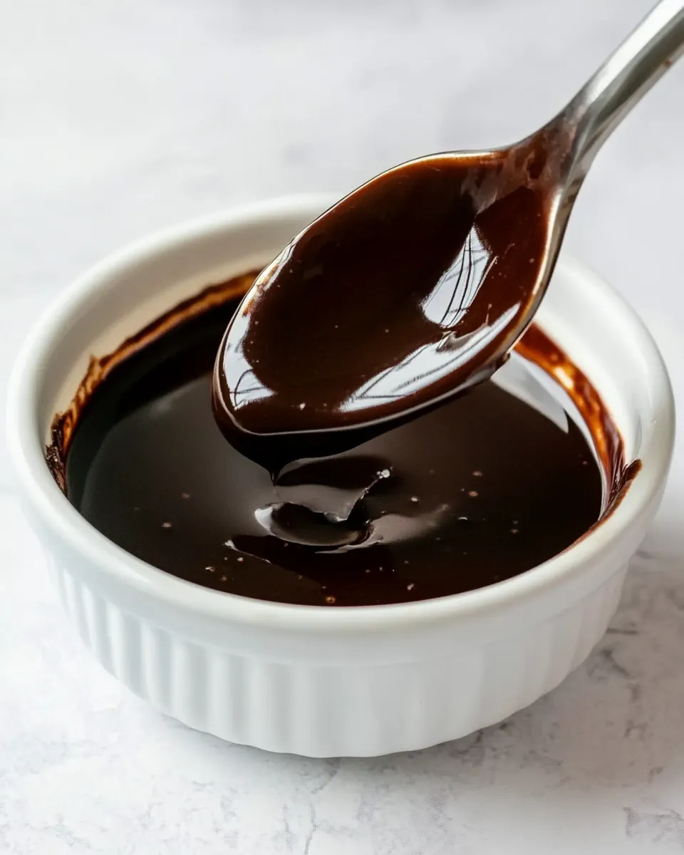 Easy Thick Homemade Chocolate Sauce picture