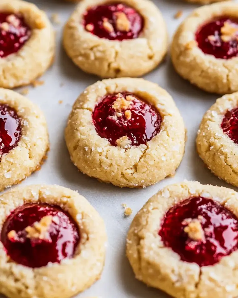 Homemade Thumbprint Cookies Recipe photo