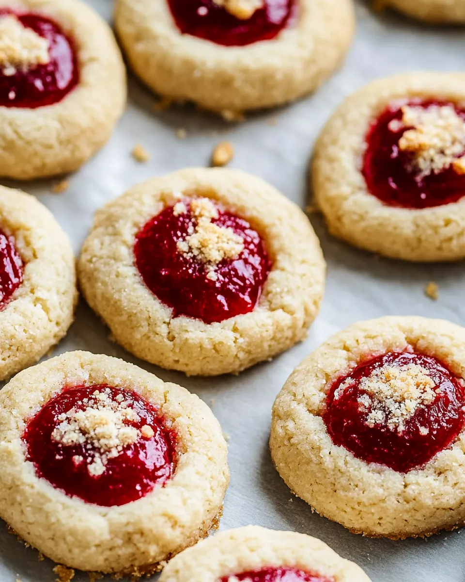 Classic Thumbprint Cookies Recipe image