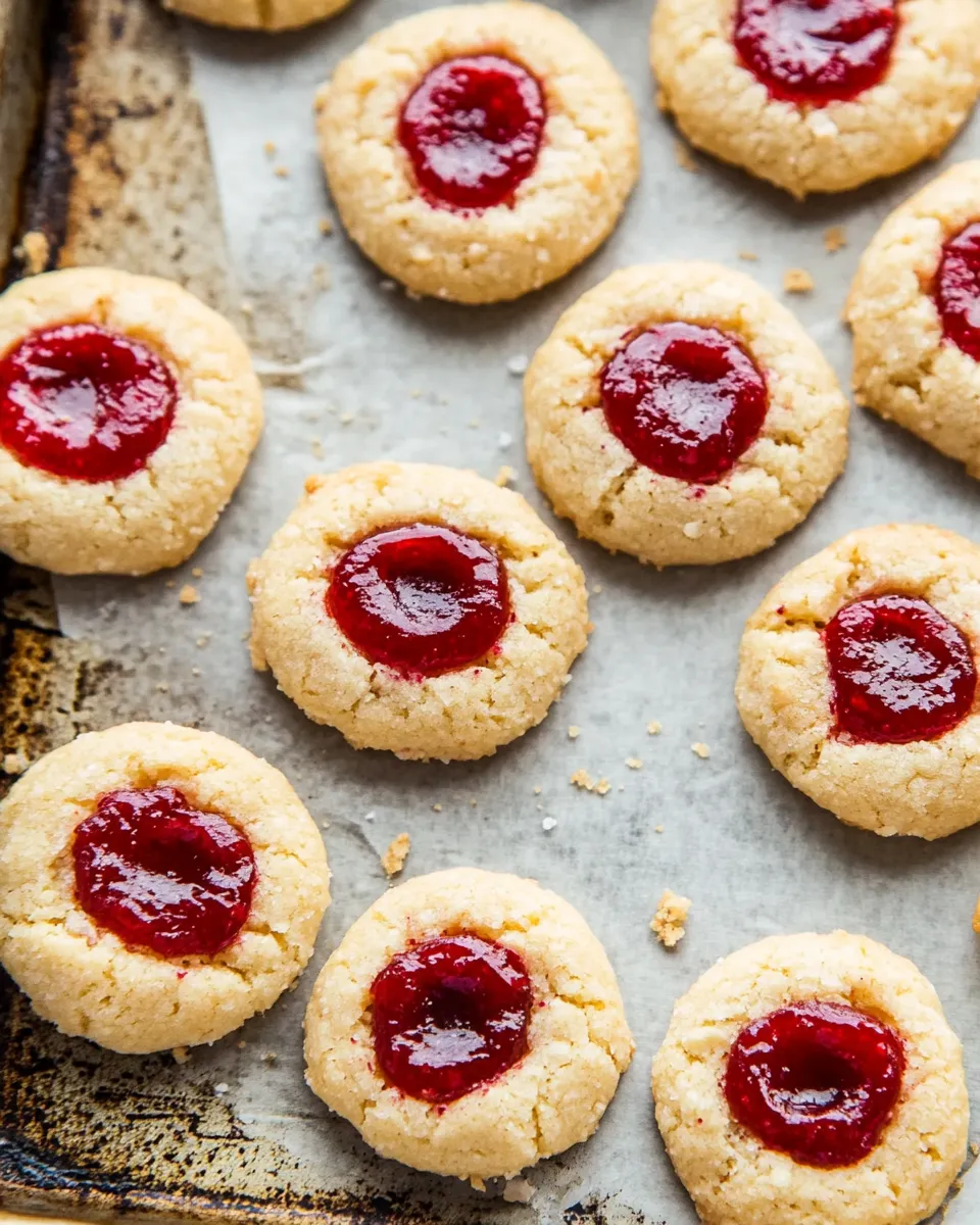 Easy Thumbprint Cookies Recipe recipe photo