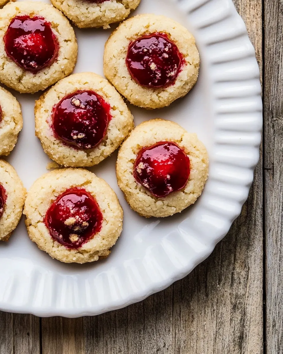 Delicious Thumbprint Cookies Recipe picture