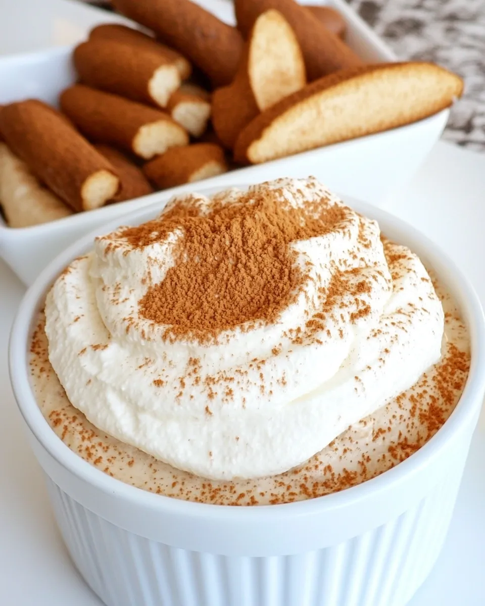 Easy Tiramisu Dip recipe photo