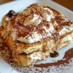 Homemade Tiramisu French Toast. photo