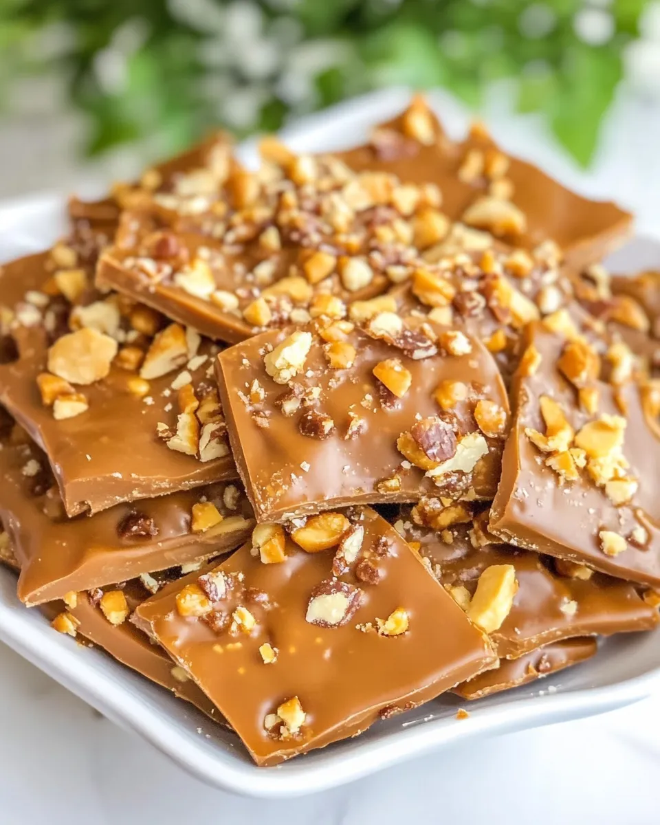 Homemade Toffee Recipe photo