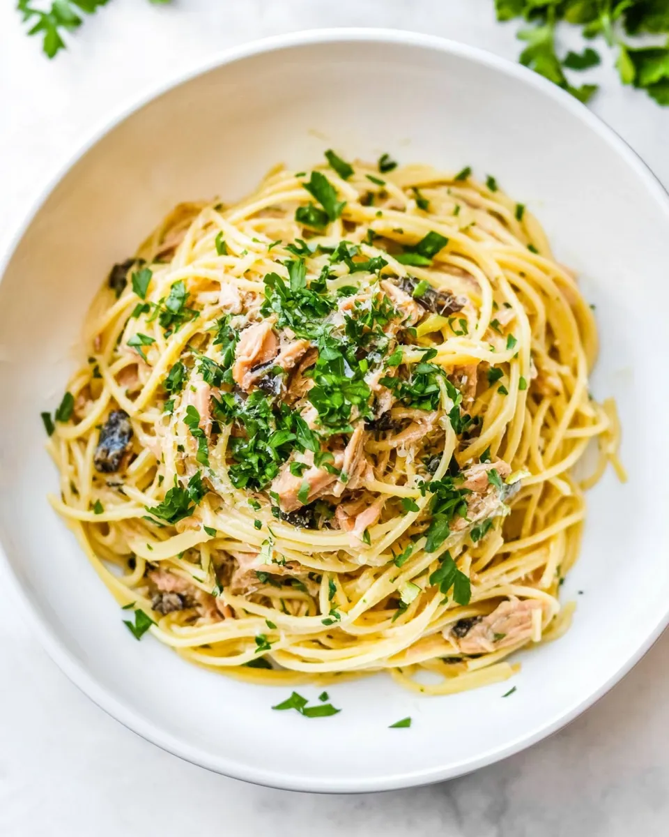 Homemade Tuna Pasta photo